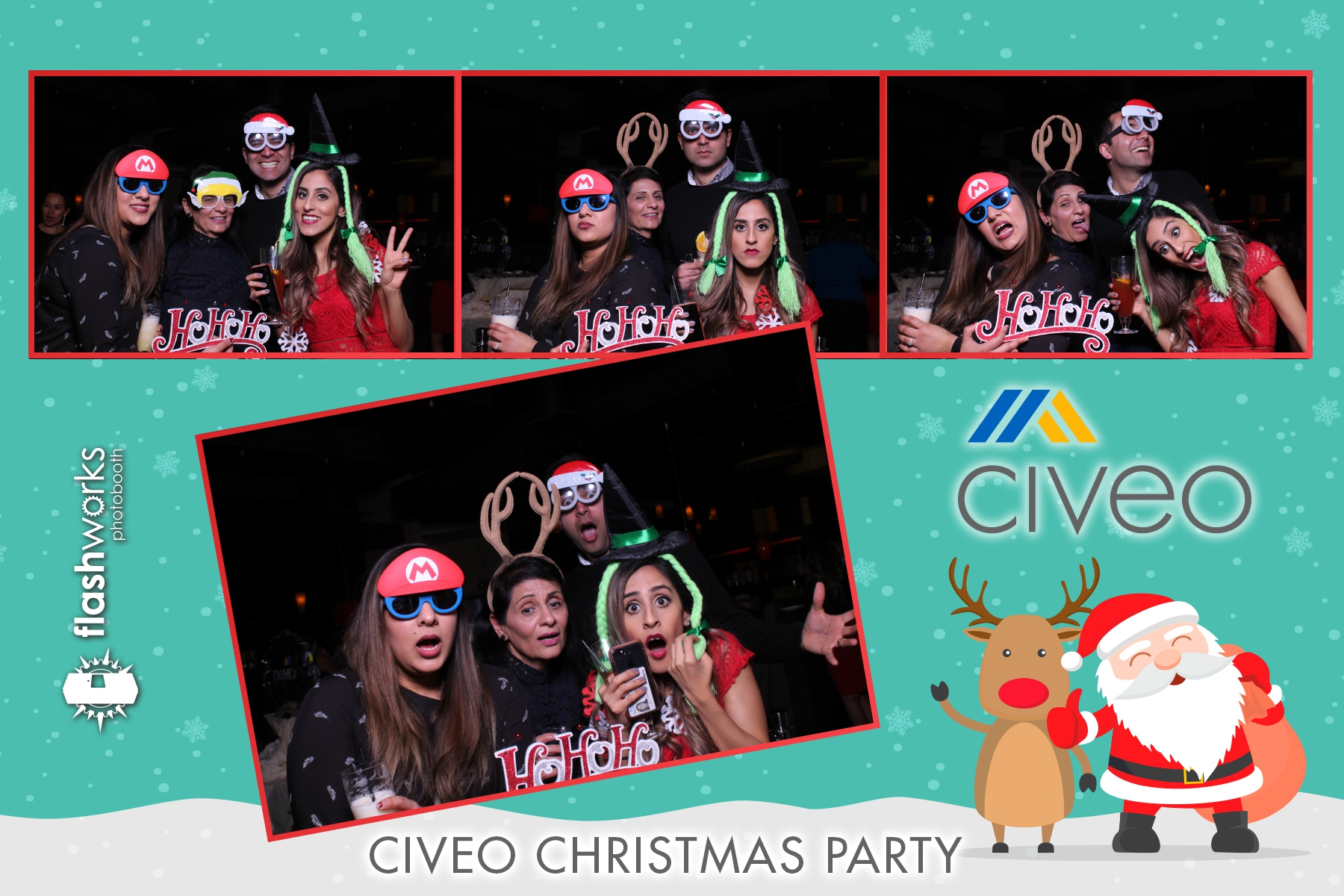 CIVEO Christsmas Party | View more photos from the event at gallery.flashworksphotobooth.com/u/FlashworksPhotoboothInc/CIVEO-Christsmas-Party